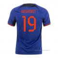 2ª Camiseta Paises Bajos Jugador Weghorst 2022