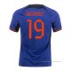 2ª Camiseta Paises Bajos Jugador Weghorst 2022