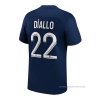 1ª Camiseta Paris Saint-Germain Jugador Diallo 2022-2023