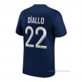 1ª Camiseta Paris Saint-Germain Jugador Diallo 2022-2023