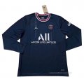 1ª Camiseta Paris Saint-Germain Manga Larga 2021-2022