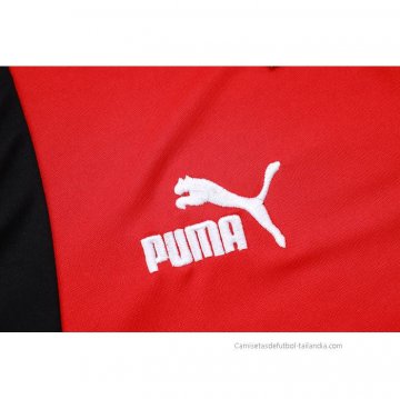 Camiseta Polo del AC Milan 2023-2024 Rojo