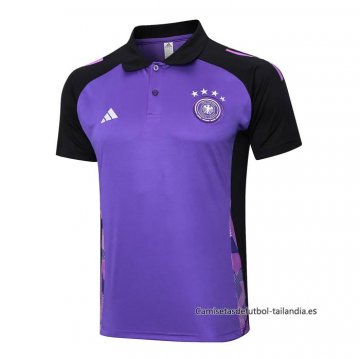 Camiseta Polo del Alemania 2024-2025 Purpura Camiseta Polo del Alemania 2024-2025 Purpura