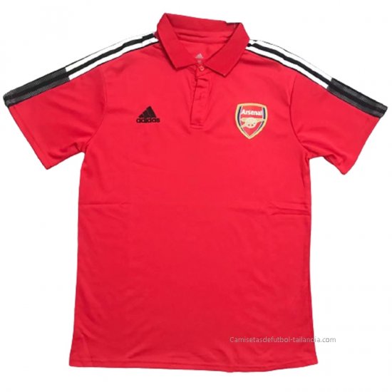 Camiseta Polo del Arsenal 2021 Rojo - Haga un click en la imagen para cerrar