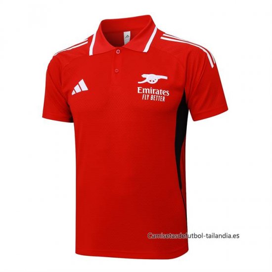 Camiseta Polo del Arsenal 2025-2026 Rojo - Haga un click en la imagen para cerrar