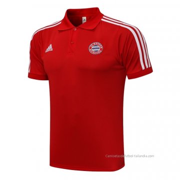 Camiseta Polo del Bayern Munich 2021-2022 Rojo Camiseta Polo del Bayern Munich 2021-2022 Rojo