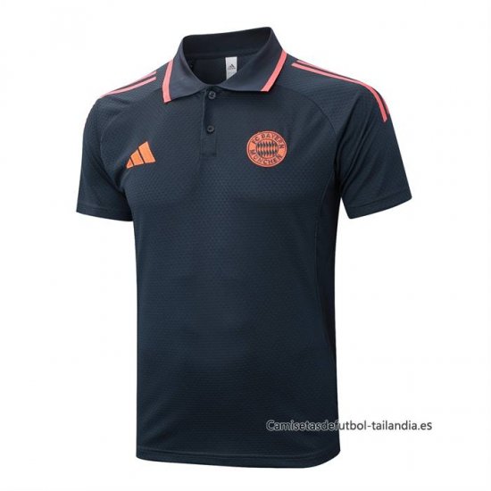 Camiseta Polo del Bayern Munich 2025-2026 Gris Naranja - Haga un click en la imagen para cerrar