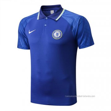 Camiseta Polo del Chelsea 2022-2023 Azul Camiseta Polo del Chelsea 2022-2023 Azul