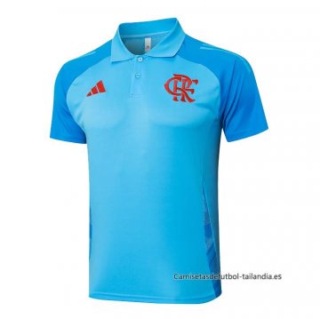 Camiseta Polo del Flamengo 2024-2025 Azul Camiseta Polo del Flamengo 2024-2025 Azul