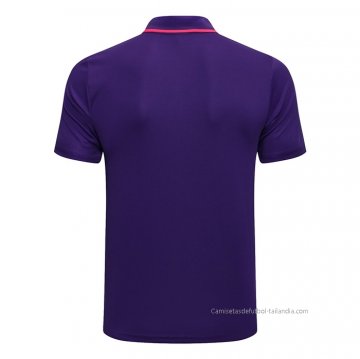 Camiseta Polo del Paris Saint-Germain Jordan 2021-2022 Purpura