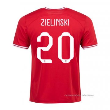 2ª Camiseta Polonia Jugador Zielinski 2022 2ª Camiseta Polonia Jugador Zielinski 2022