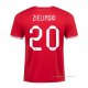 2ª Camiseta Polonia Jugador Zielinski 2022