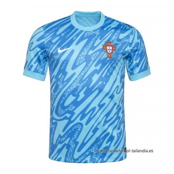 Camiseta Portugal Portero 2024 Azul Camiseta Portugal Portero 2024 Azul