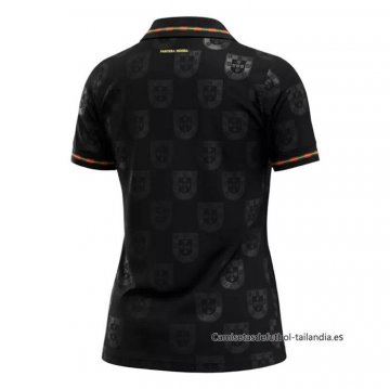 Camiseta Portugal Special Mujer 2025 Negro