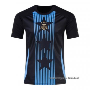 Camiseta Pre Partido del Argentina 2024 Negro Camiseta Pre Partido del Argentina 2024 Negro