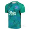 Camiseta Pre Partido del Everton Shamrock 2024 Verde Camiseta Pre Partido del Everton Shamrock 2024 Verde
