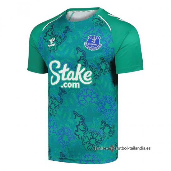 Camiseta Pre Partido del Everton Shamrock 2024 Verde - Haga un click en la imagen para cerrar