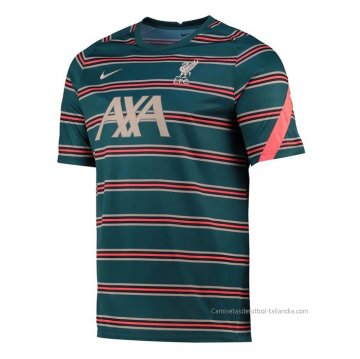 Camiseta Pre Partido del Liverpool 2022 Verde Camiseta Pre Partido del Liverpool 2022 Verde