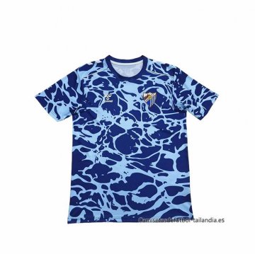 Camiseta Pre Partido del Malaga 2025-2026 Azul Camiseta Pre Partido del Malaga 2025-2026 Azul