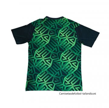 Camiseta Pre Partido del Mexico 2026 Verde Negro