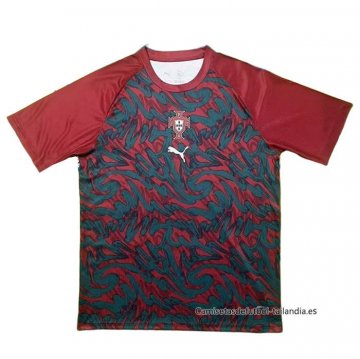 Camiseta Pre Partido del Portugal 2026 Rojo