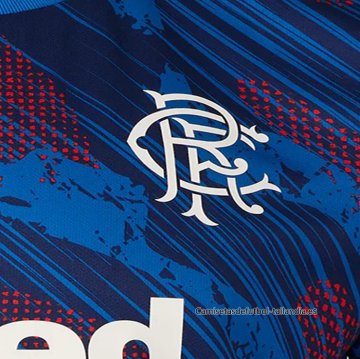 Camiseta Pre Partido del Rangers 2025-2026 Azul