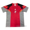 Camiseta Pre Partido del River 2024 Gris Rojo Camiseta Pre Partido del River 2024 Gris Rojo