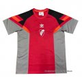 Camiseta Pre Partido del River 2024 Gris Rojo