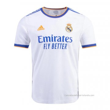 1ª Camiseta Real Madrid Authentic 2021-2022 1ª Camiseta Real Madrid Authentic 2021-2022