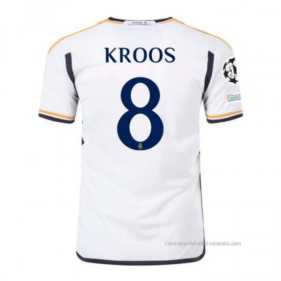 1ª Camiseta Real Madrid Jugador Kroos 2023-2024 - Haga un click en la imagen para cerrar
