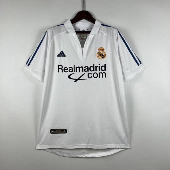 1ª Camiseta Real Madrid Retro 2001-2002 - Haga un click en la imagen para cerrar