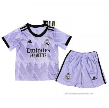2ª Camiseta Real Madrid Nino 2022-2023 2ª Camiseta Real Madrid Nino 2022-2023