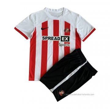 1ª Camiseta Sunderland Nino 2023-2024 1ª Camiseta Sunderland Nino 2023-2024