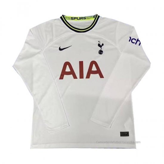 1ª Camiseta Tottenham Hotspur Manga Larga 2022-2023 - Haga un click en la imagen para cerrar