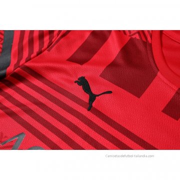 Camiseta de Entrenamiento AC Milan 2022-2023 Rojo