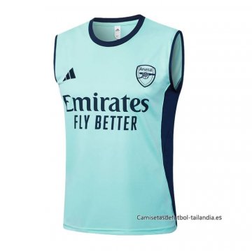 Camiseta de Entrenamiento Arsenal Sin Mangas 2025-2026 Verde Camiseta de Entrenamiento Arsenal Sin Mangas 2025-2026 Verde