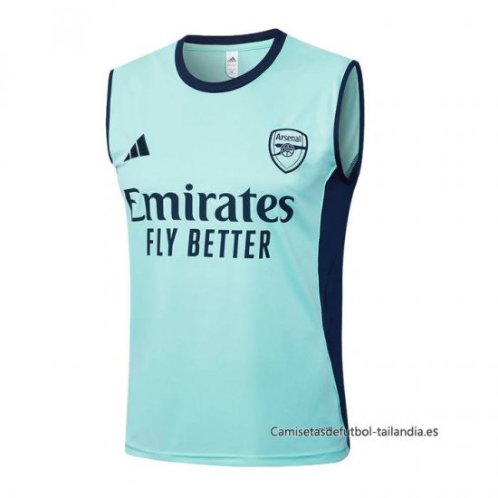 Camiseta de Entrenamiento Arsenal Sin Mangas 2025-2026 Verde - Haga un click en la imagen para cerrar