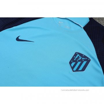 Camiseta de Entrenamiento Atletico Madrid 2022-2023 Azul
