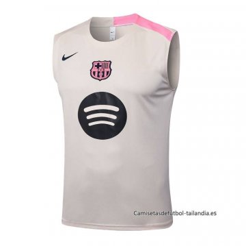 Camiseta de Entrenamiento Barcelona Sin Mangas 2025-2026 Amarillo