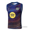 Camiseta de Entrenamiento Barcelona Sin Mangas 2025-2026 Azul Amarillo Camiseta de Entrenamiento Barcelona Sin Mangas 2025-2026 Azul Amarillo