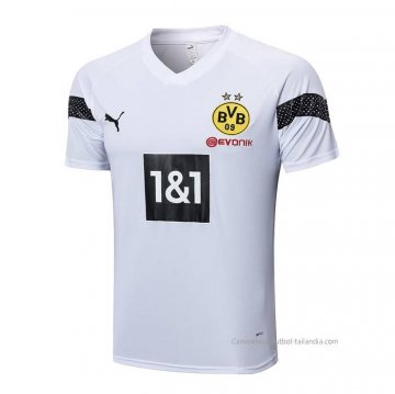 Camiseta de Entrenamiento Borussia Dortmund 2022-2023 Blanco Camiseta de Entrenamiento Borussia Dortmund 2022-2023 Blanco