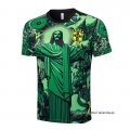 Camiseta de Entrenamiento Brasil Jesus 2024-2025 Verde