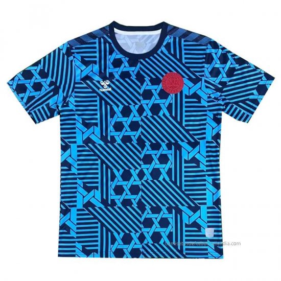 Camiseta de Entrenamiento Dinamarca 2023-2024 Azul - Haga un click en la imagen para cerrar