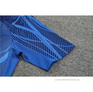 Camiseta de Entrenamiento Francia 2022-2023 Azul Oscuro