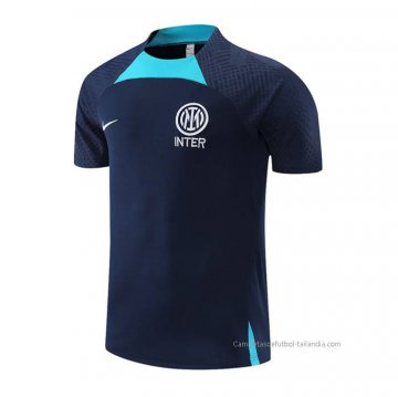 Camiseta de Entrenamiento Inter Milan 2022-2023 Azul Camiseta de Entrenamiento Inter Milan 2022-2023 Azul