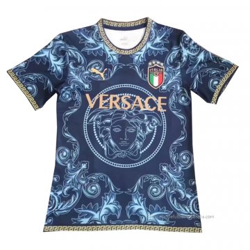 Camiseta de Entrenamiento Italia 2022 Azul Camiseta de Entrenamiento Italia 2022 Azul
