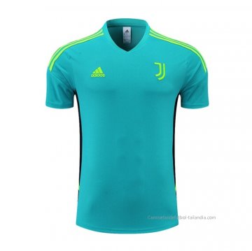 Camiseta de Entrenamiento Juventus 2022-2023 Azul y Verde Camiseta de Entrenamiento Juventus 2022-2023 Azul y Verde