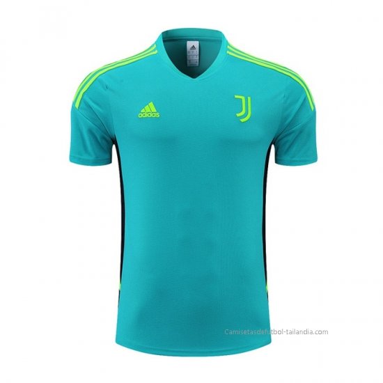 Camiseta de Entrenamiento Juventus 2022-2023 Azul y Verde - Haga un click en la imagen para cerrar