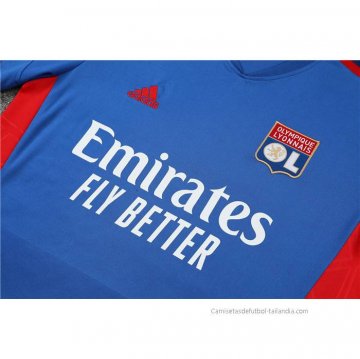 Camiseta de Entrenamiento Lyon 2022-2023 Azul