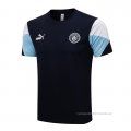 Camiseta de Entrenamiento Manchester City 2021-2022 Azul